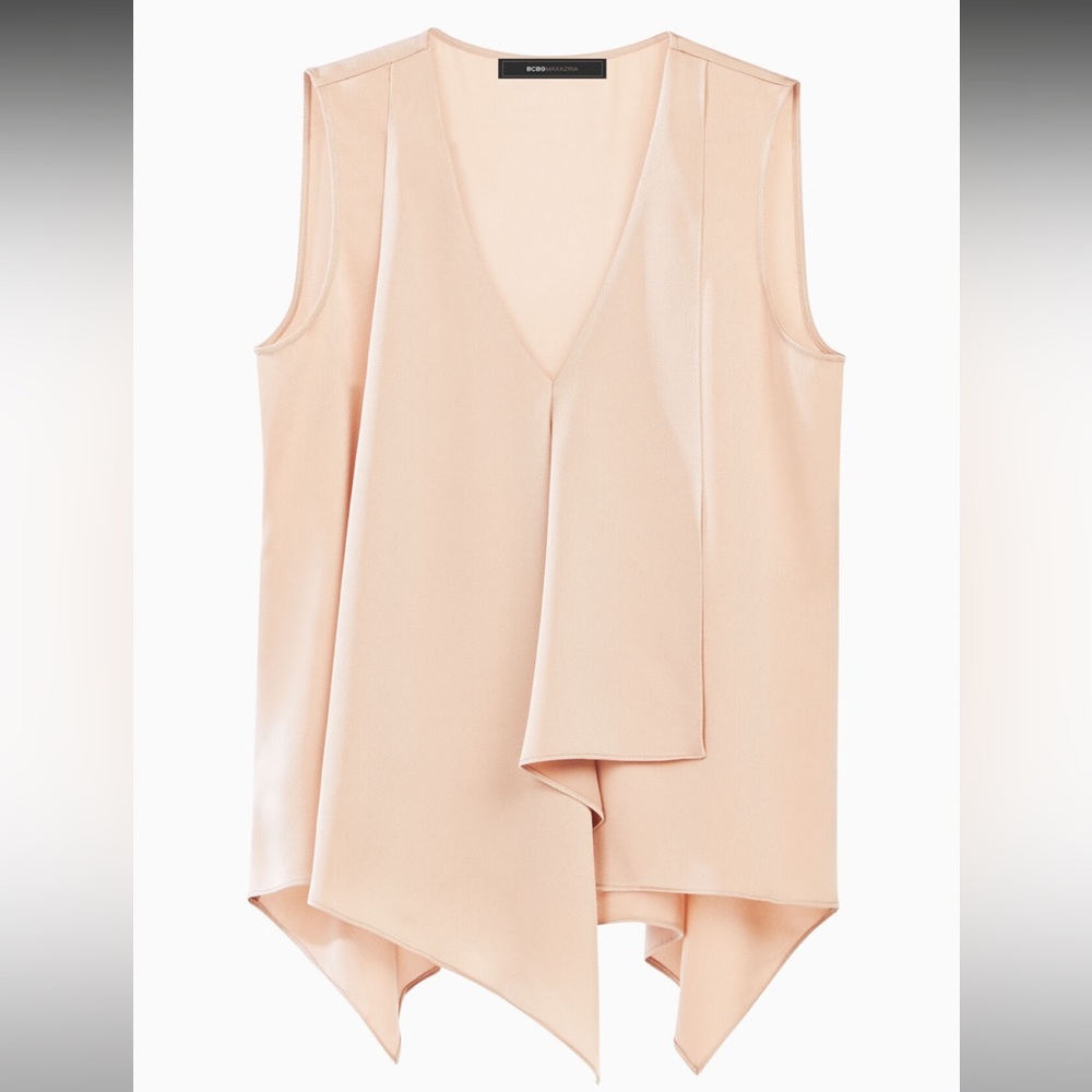 BCBG MAXAZRIA | Nylon V-Neck Plain Medium - Picture 1 of 4